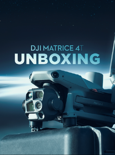 Caso de éxito DJI Matrice 4T Unboxing