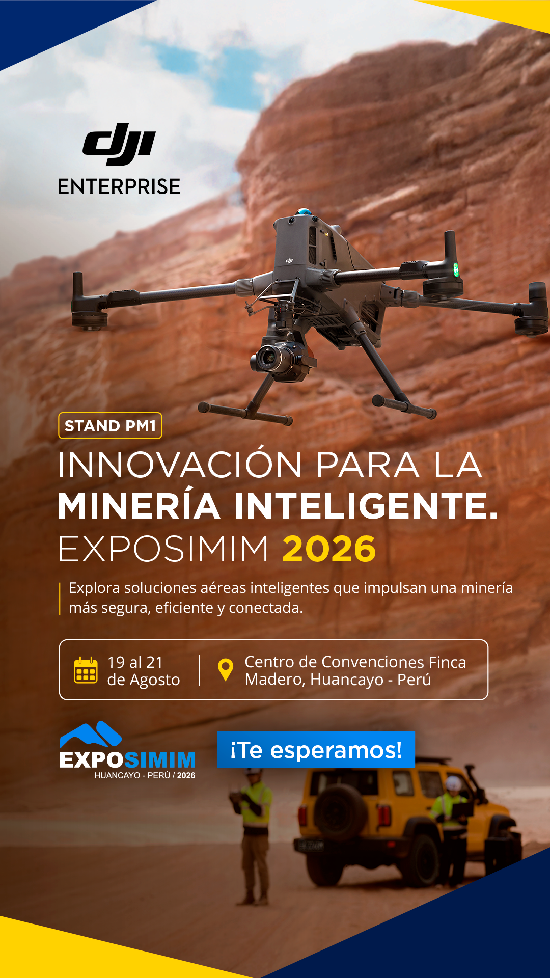 DJI Enterprise en EXPOSIMIM 2026